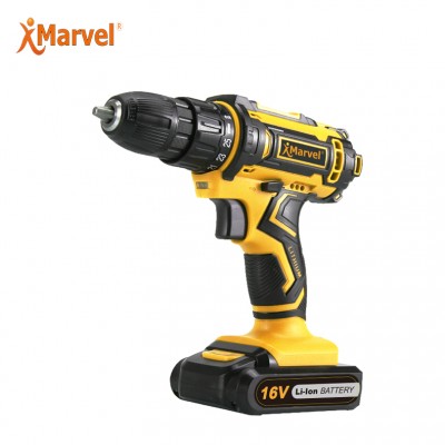 MARVEL High Power Lithium Battery Self-locking 32Nm 10mm 1.3Ah 1.5Ah 2.0Ah 14.4V Power Tools Cordless Drill