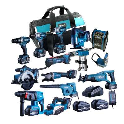 MARVEL 2 in one 12V 2.0Ah Batteries Fast Charger Cordless Tools Lithium-lon Combo kit cordless