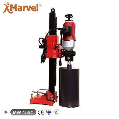 MW-155C 155mm drilling big hole cutting magnet core drill machine