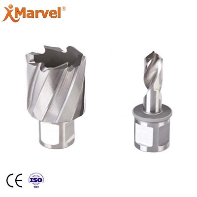 M2 High speed steel hollow drill bit of weldon shank for German quality