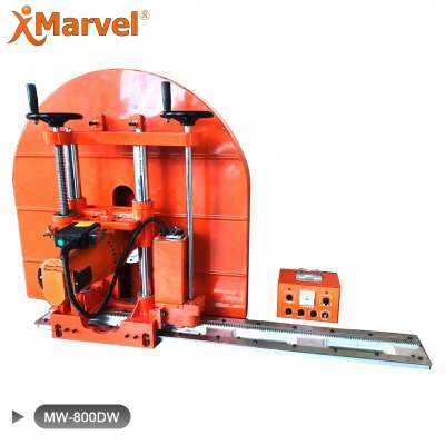 MW-800DW 320mm small power half-automatic wall concrete cutting machine