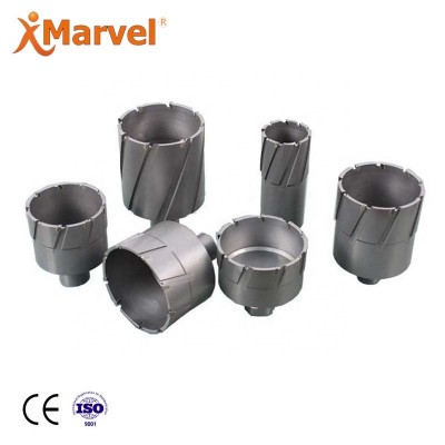 TCT 100mm diameter Tungsten carbide tipped magnetic drill annular cutter arbor with weldon shank or universal shank