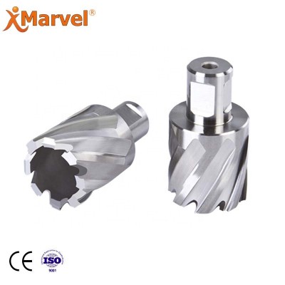 HSS  M35 high speed steel magnetic drill annular cutter core bit with universal shank useful 35 mm