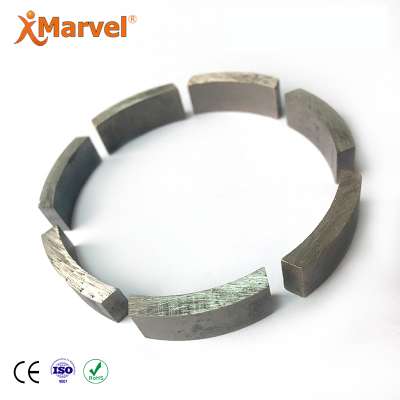 MARVEL hot press professional core drill diamond segments