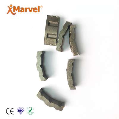 MARVEL 2 sides shank core drill bit diamond segments for reinforce concrete