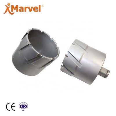 TCT 50mm useful depth tungsten carbide tips annular cutter arbor with universal shank factory of germany quality